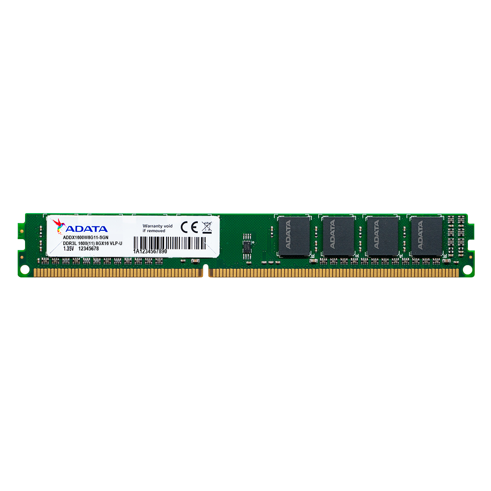 DDR3L-1600 VLP U-DIMM