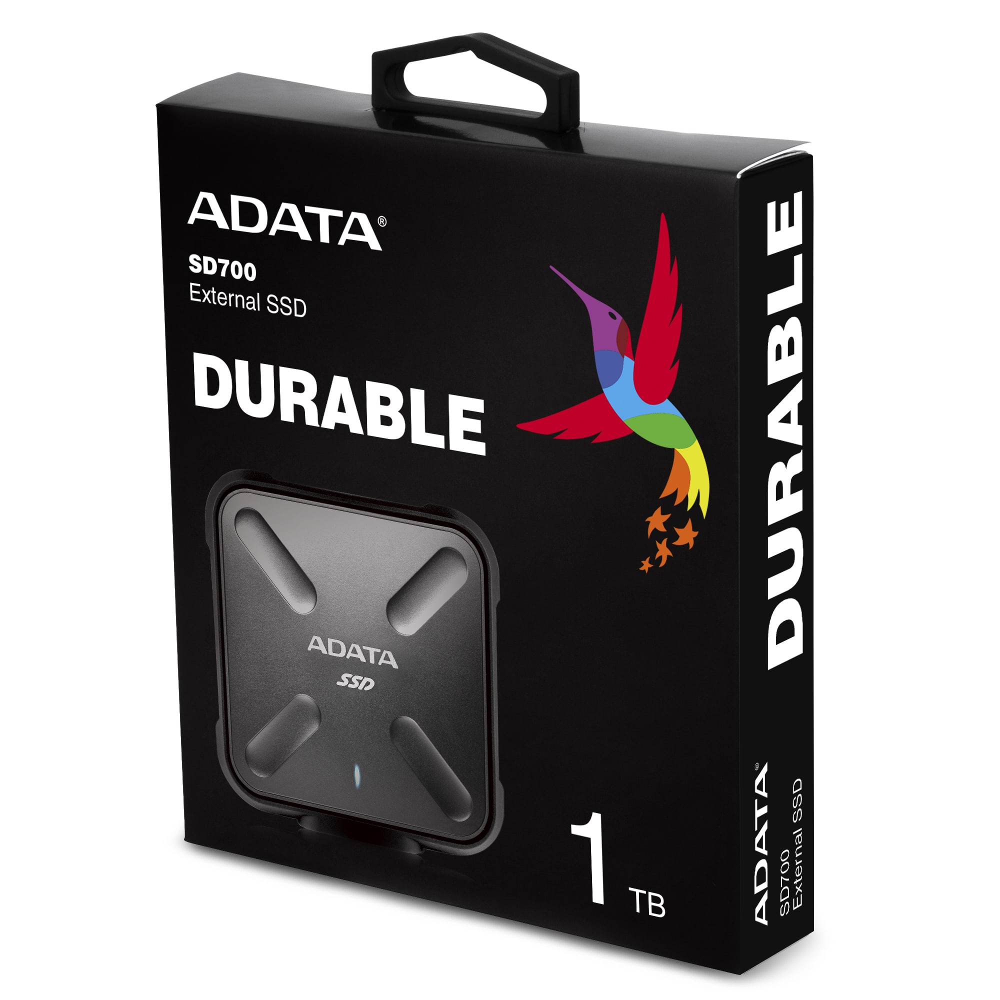 ADATA SD700 1000 GB Negro 1000 GB, Micro-USB B, 3.0 , 440 MB/s, Negro Unidades externas de Estado sólido 3.1 Gen 1 