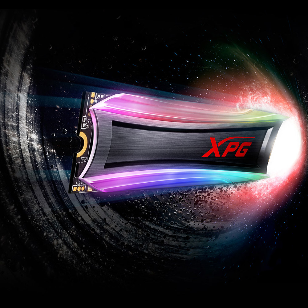 Твердотельный накопитель XPG SPECTRIX S40G RGB PCIe Gen3x4 M.2 ...